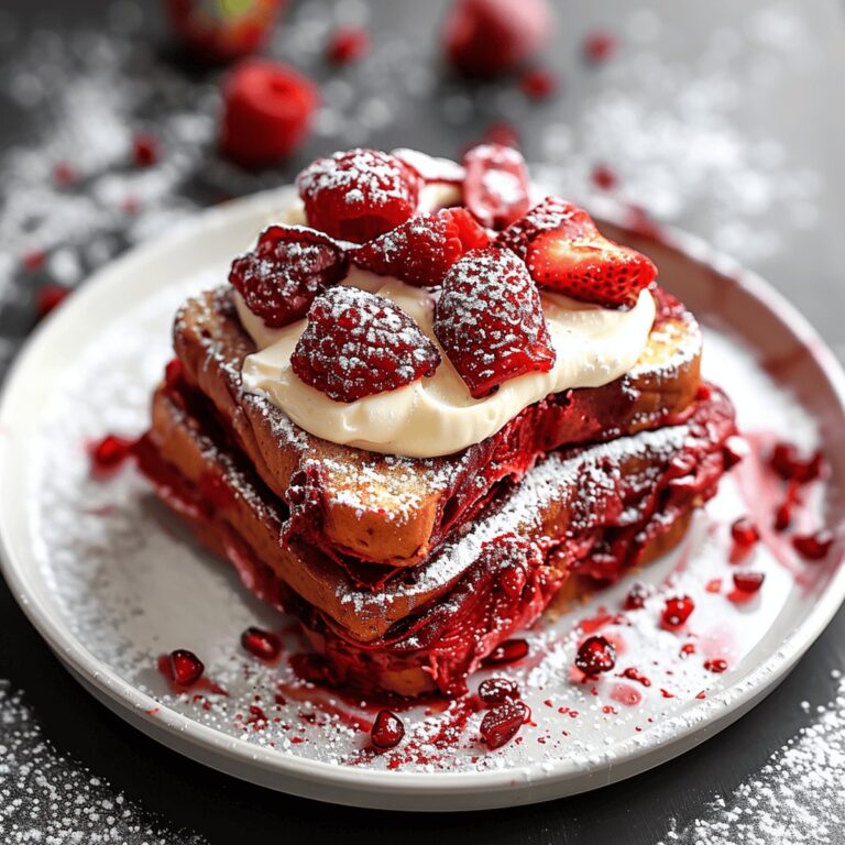 Red Velvet French Toast Recipe