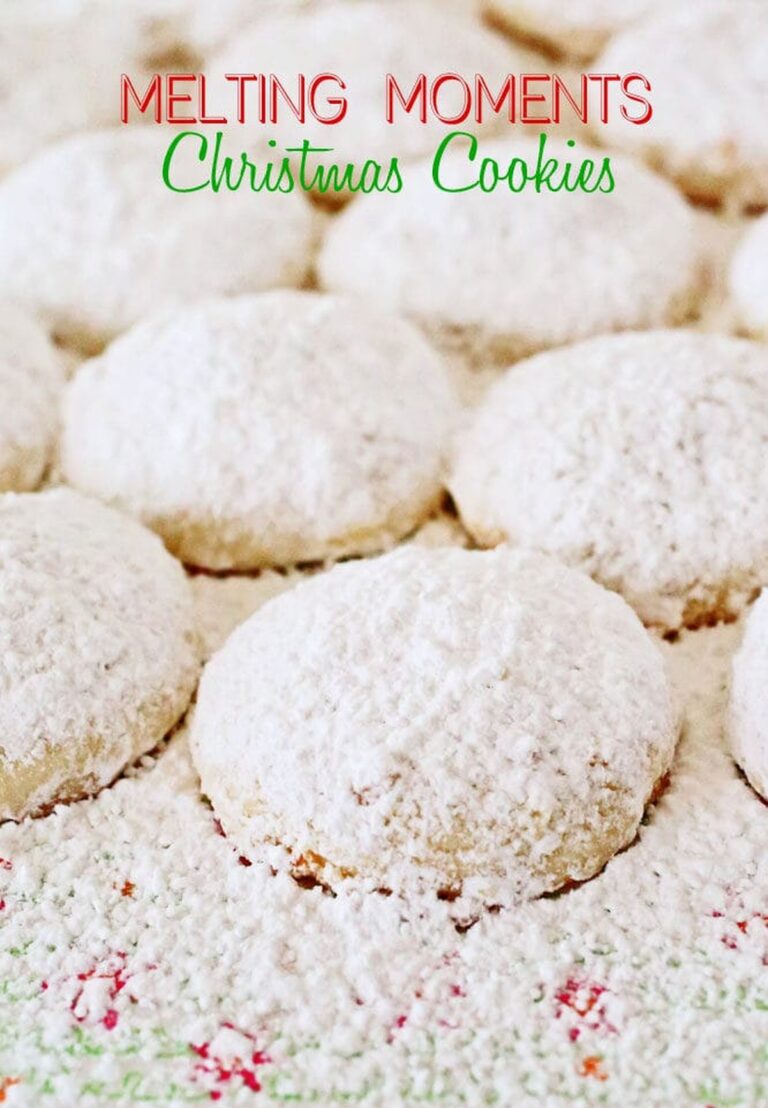 Melting Moments Christmas Cookies Recipe