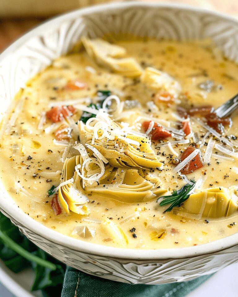 Hearty Tuscan Artichoke Soup Recipe