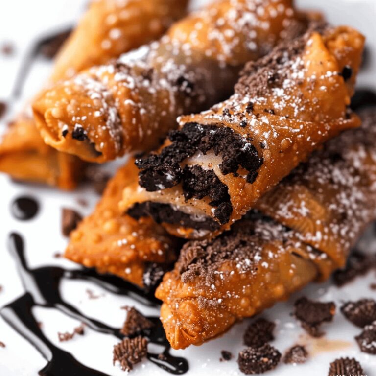 Crispy Oreo Egg Rolls Recipe