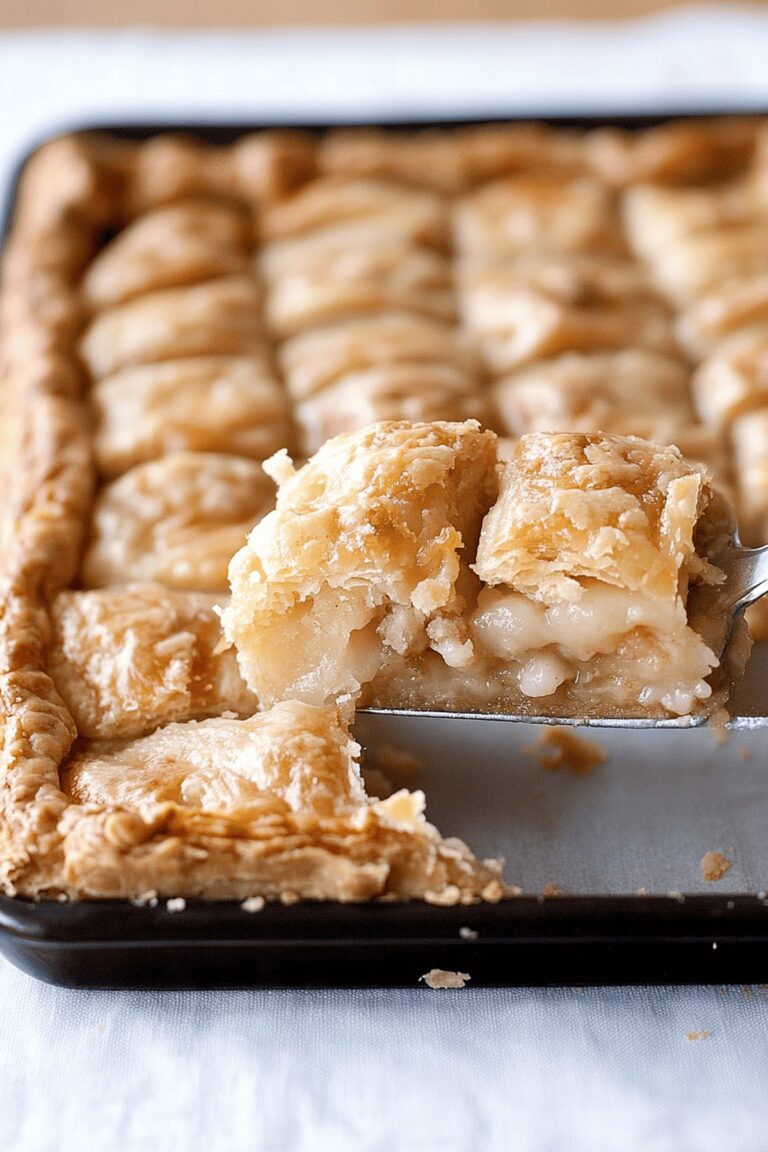 Irresistible Apple Slab Pie Recipe