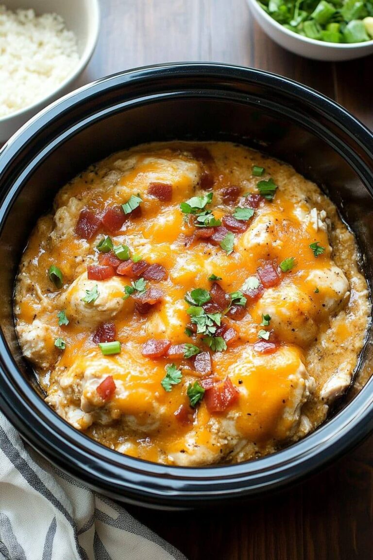 Slow Cooker Cream Cheese Crack Chicken Recipe