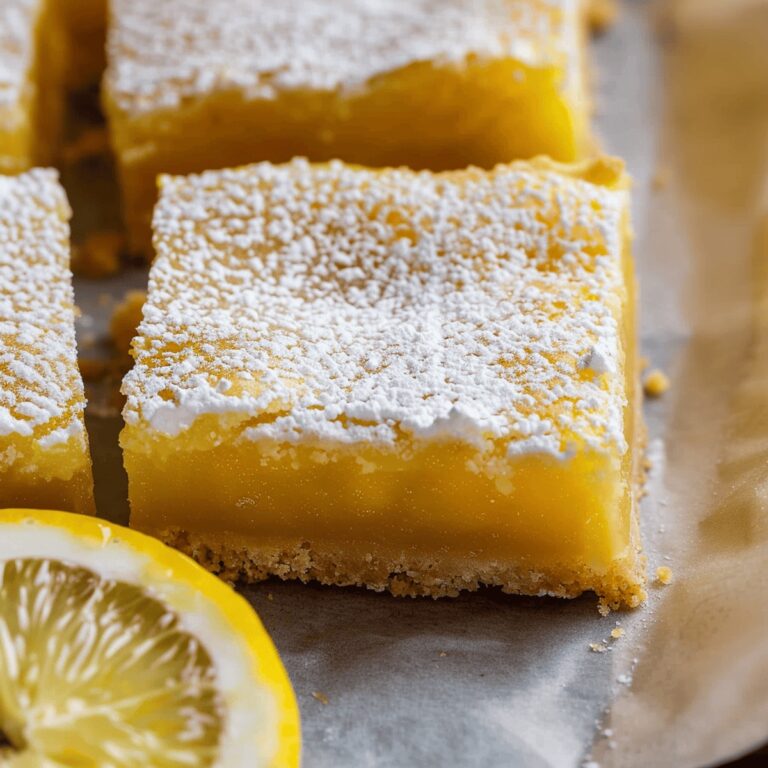 Bright Lemon Bars Recipe