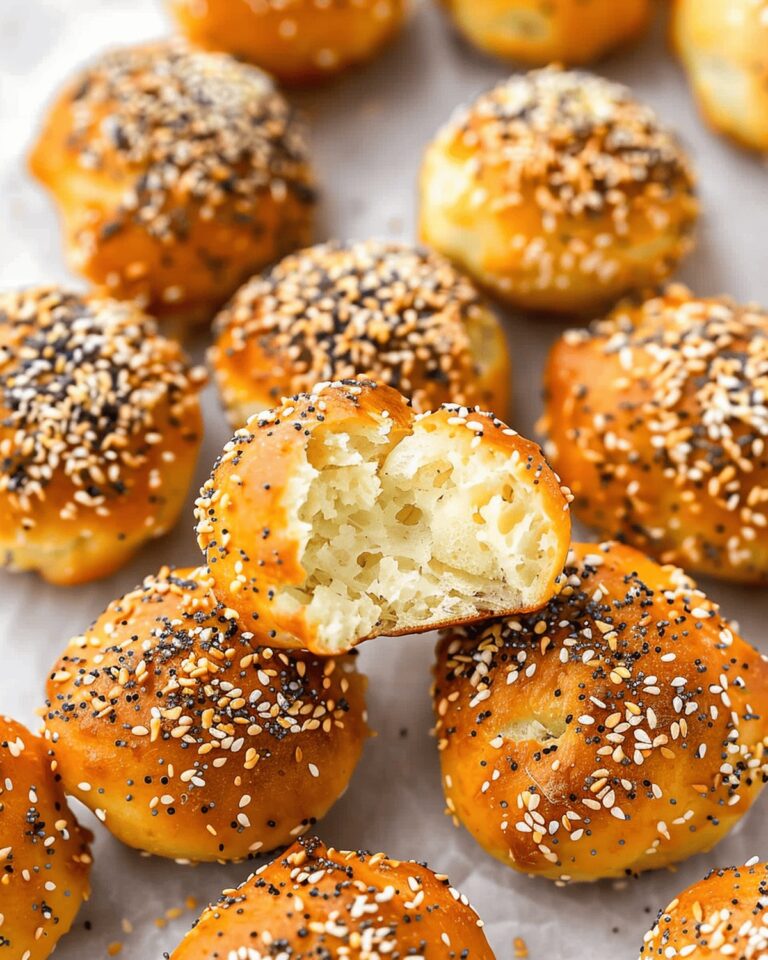 Crispy Homemade Air Fryer Mini Bagels Recipe