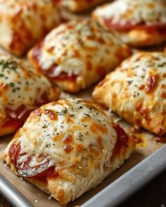 Crispy Pepperoni Pizza Pockets Recipe