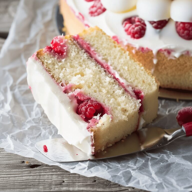 Heavenly Raspberry Lemon Bliss Cake Recipe