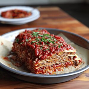 Hearty Lasagna Meatloaf Recipe