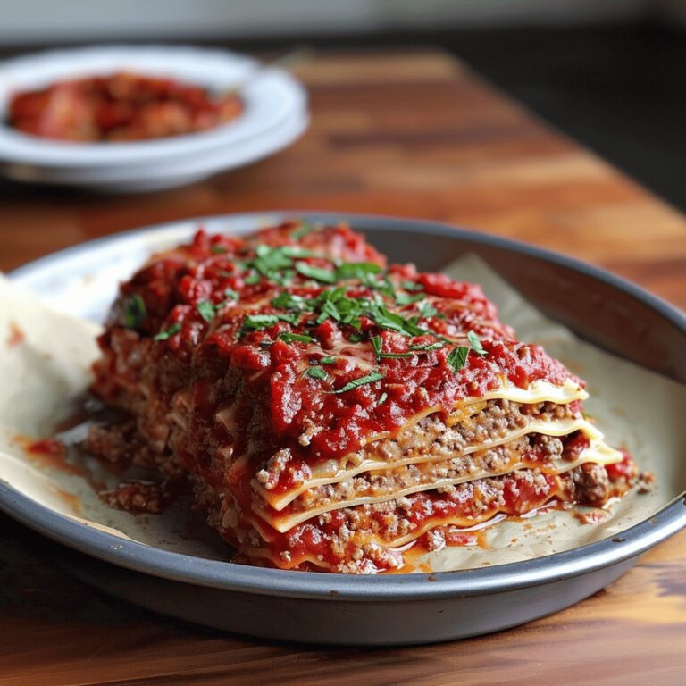 Hearty Lasagna Meatloaf Recipe