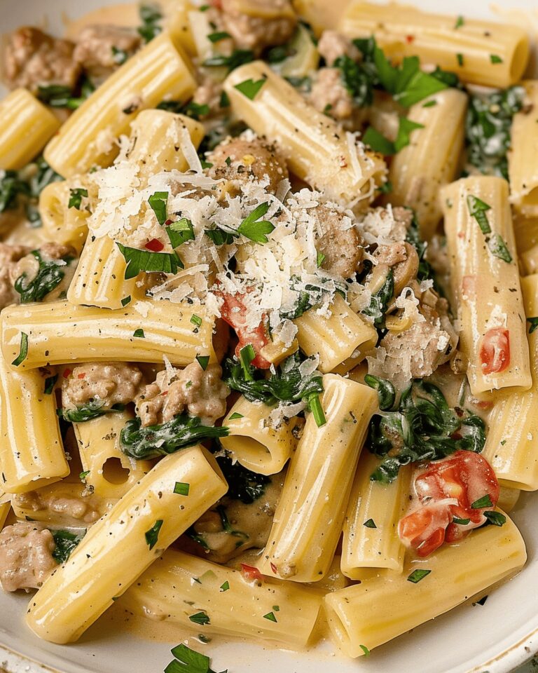 Hearty Italian Sausage Rigatoni Recipe