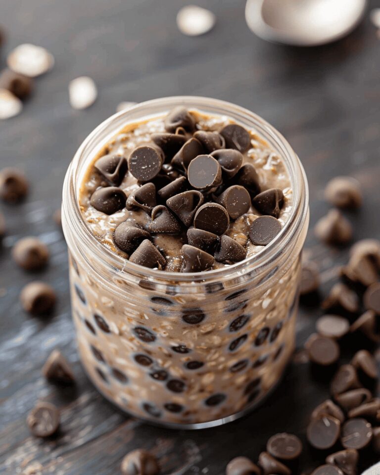 Creamy Espresso Overnight Oats Recipe
