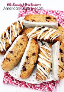 White Chocolate Cranberry Biscotti Recipe