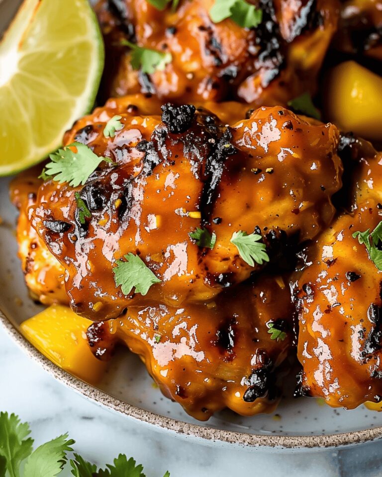 Grilled Mango Chicken Recipe