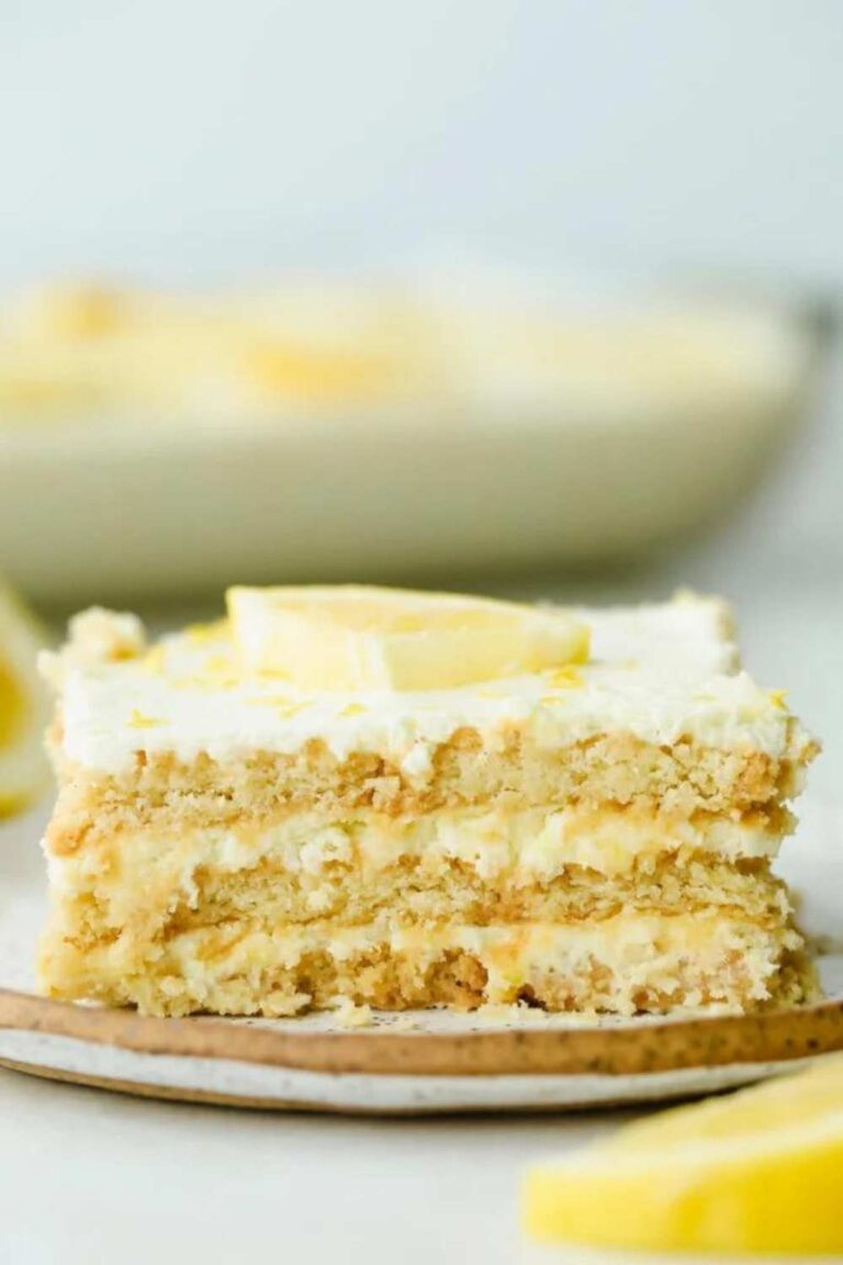 Ina Garten Lemon Icebox Cake Recipe