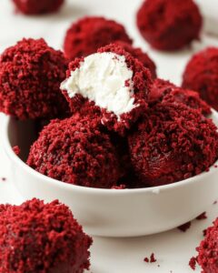 Decadent Red Velvet Cheesecake Balls Recipe