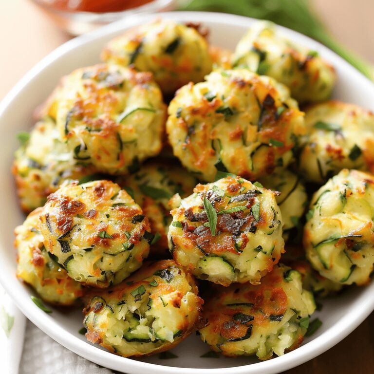 Crispy Zucchini Garlic Bites Recipe