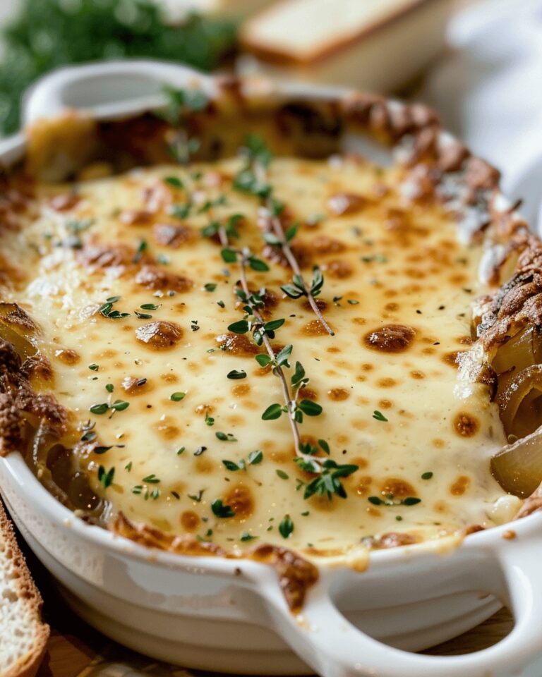 Caramelized French Onion Soup Bake Recipe