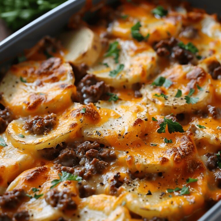 Hearty Beef and Potato Bake Recipe