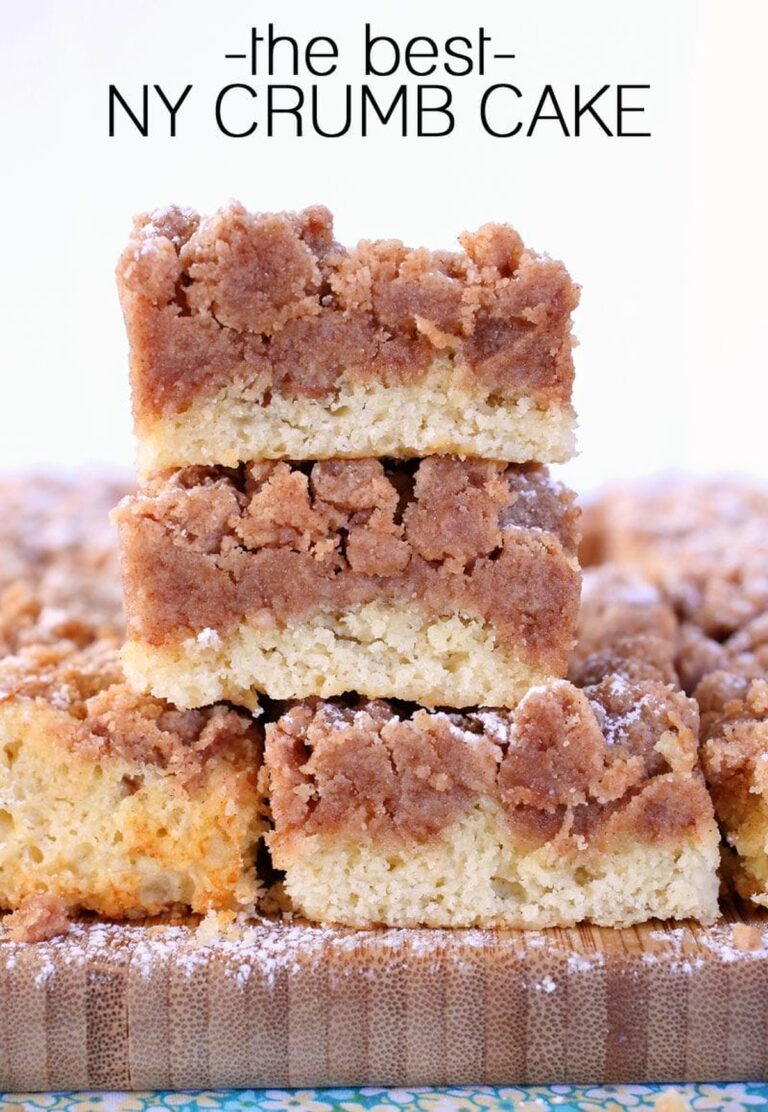 New York Crumb Cake Recipe