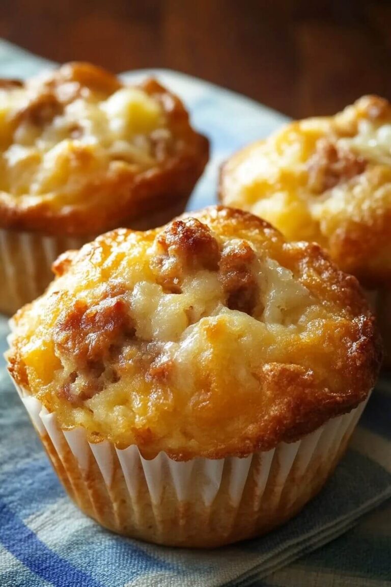 Easy Sausage Breakfast Muffins Recipe