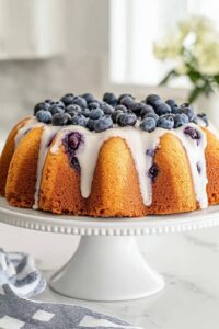 Blueberry Pound Cake Recipe