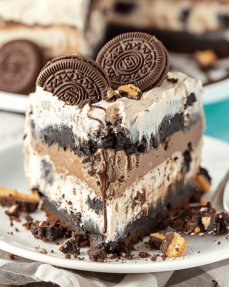 Decadent Oreo Brookie Ice Cream Cake Recipe