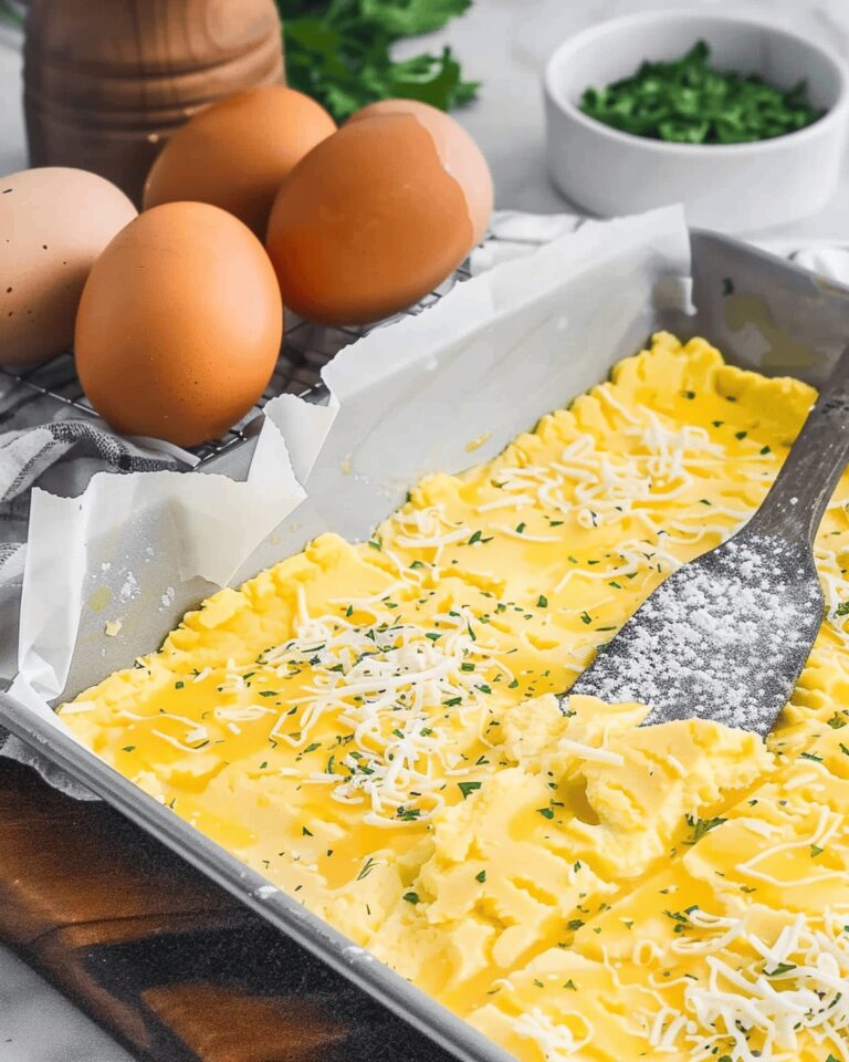 Fluffy Pan Eggs Recipe