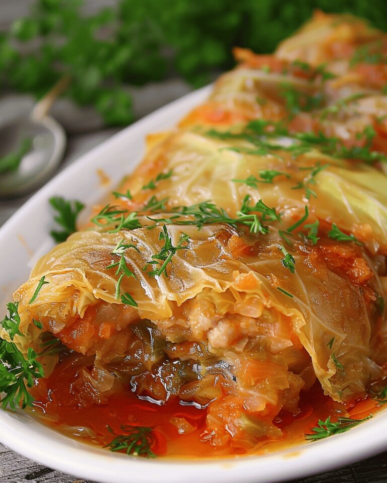 Hearty Stuffed Cabbage Rolls Recipe