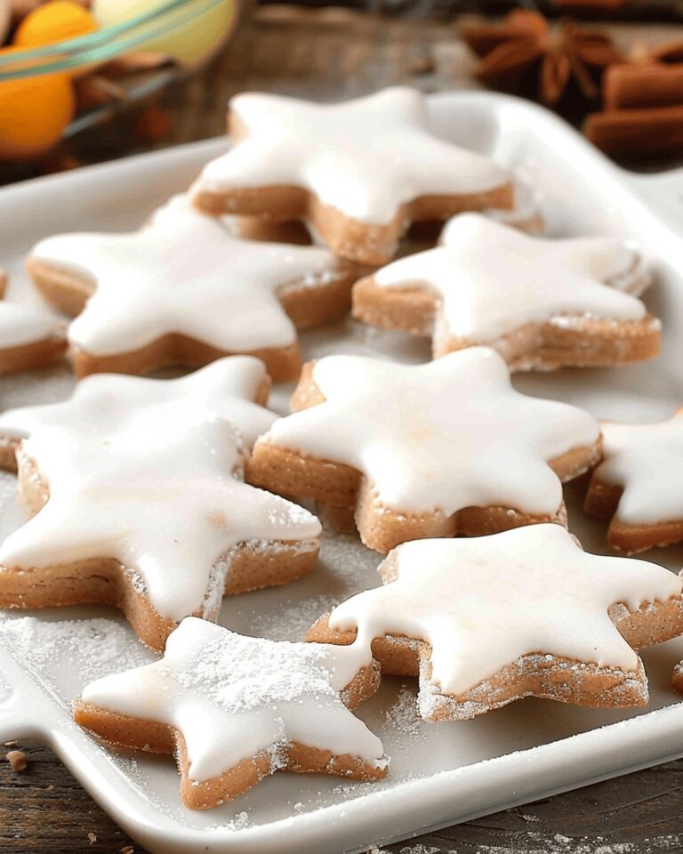 Crispy Cinnamon Nut Cookies Zimtsterne Recipe