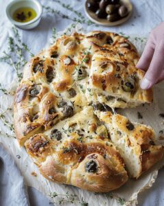 Savory Olive and Cheese Bread Recipe