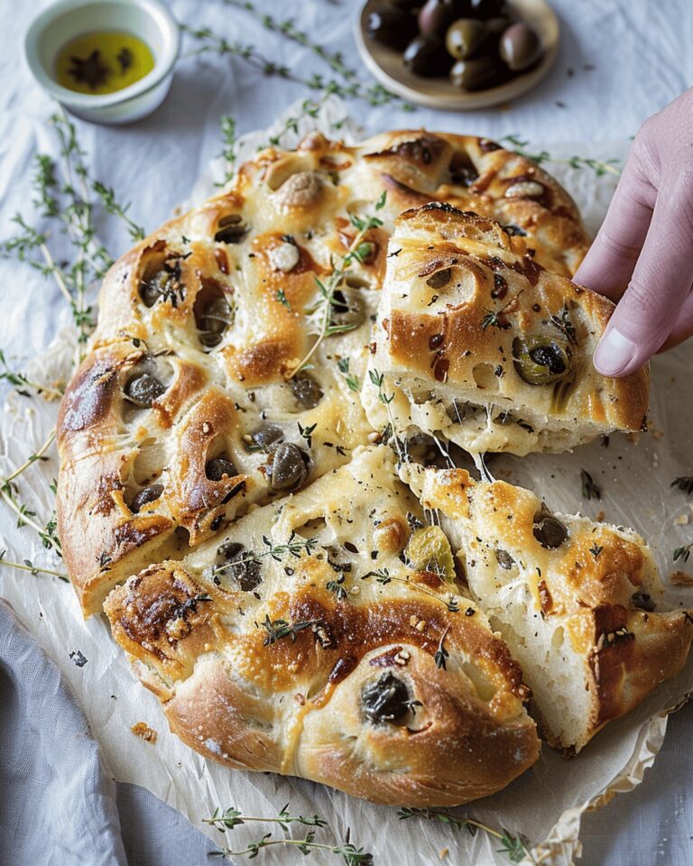Savory Olive and Cheese Bread Recipe