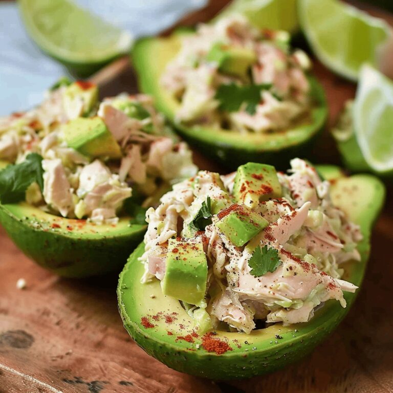 Chicken Salad Stuffed Avocado Recipe