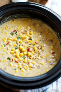 Slow Cooker Corn Chowder Recipe