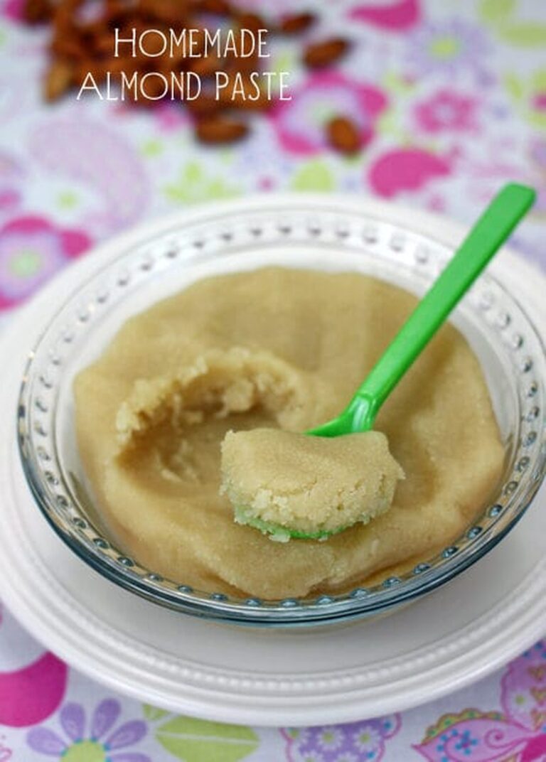 Homemade Almond Paste Recipe