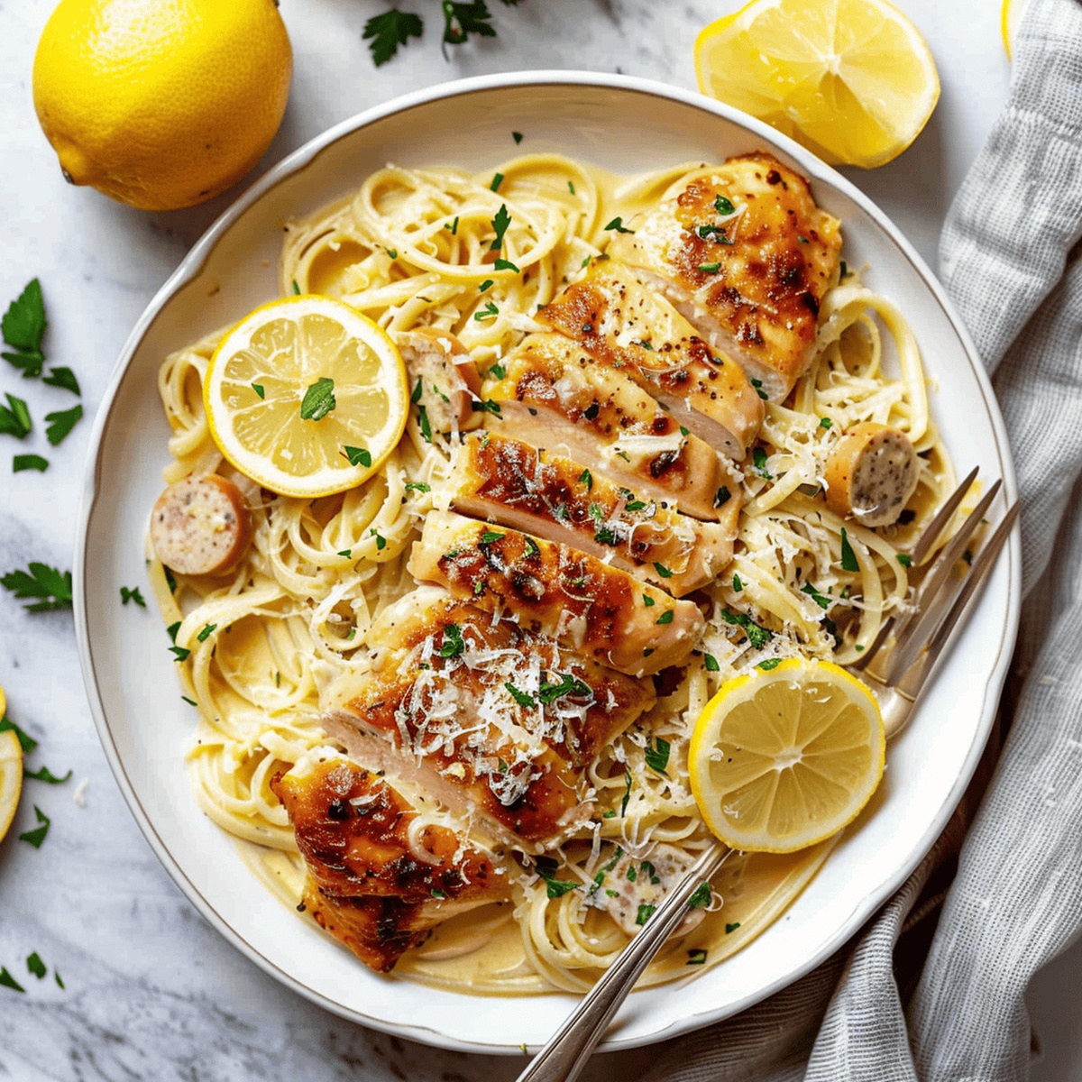 Crispy Lemon Parmesan Chicken Recipe