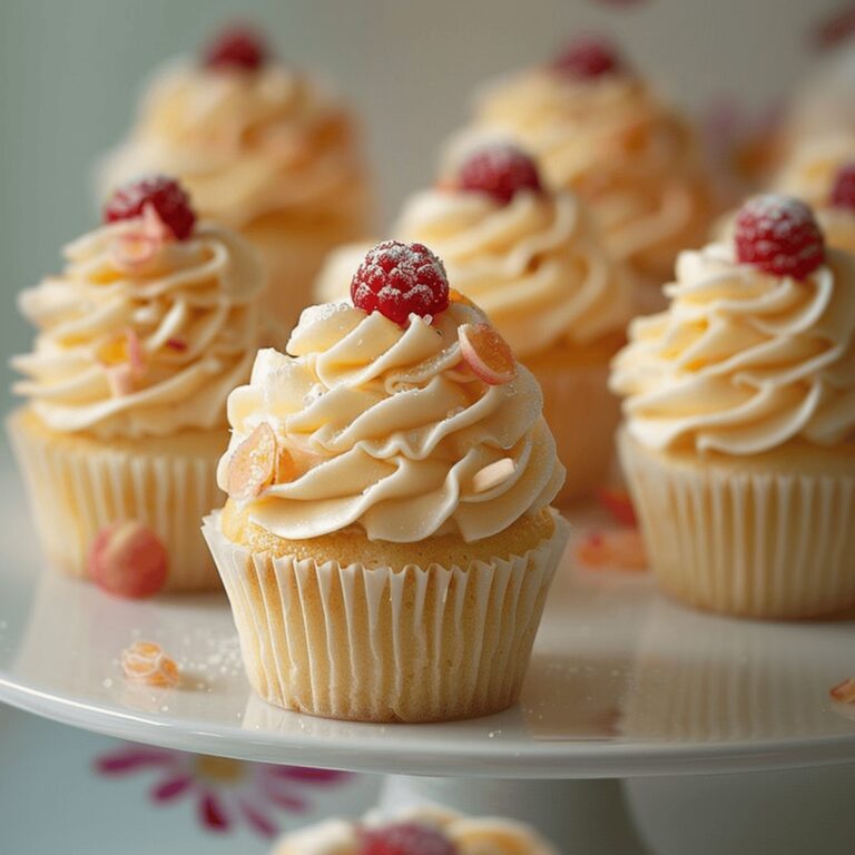 Peach Bellini Cupcakes Recipe