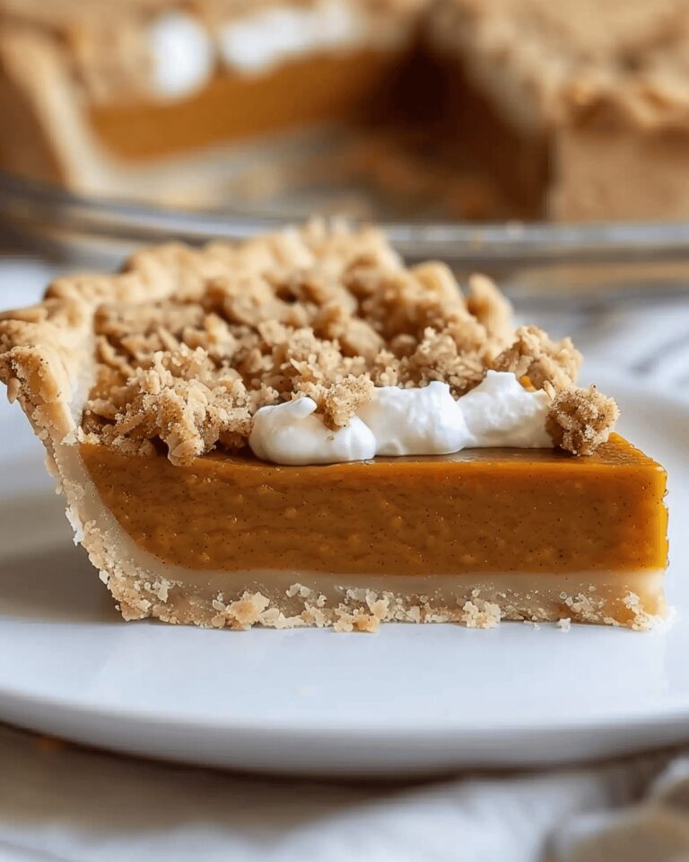 Rustic Pumpkin Pie Crisp Recipe