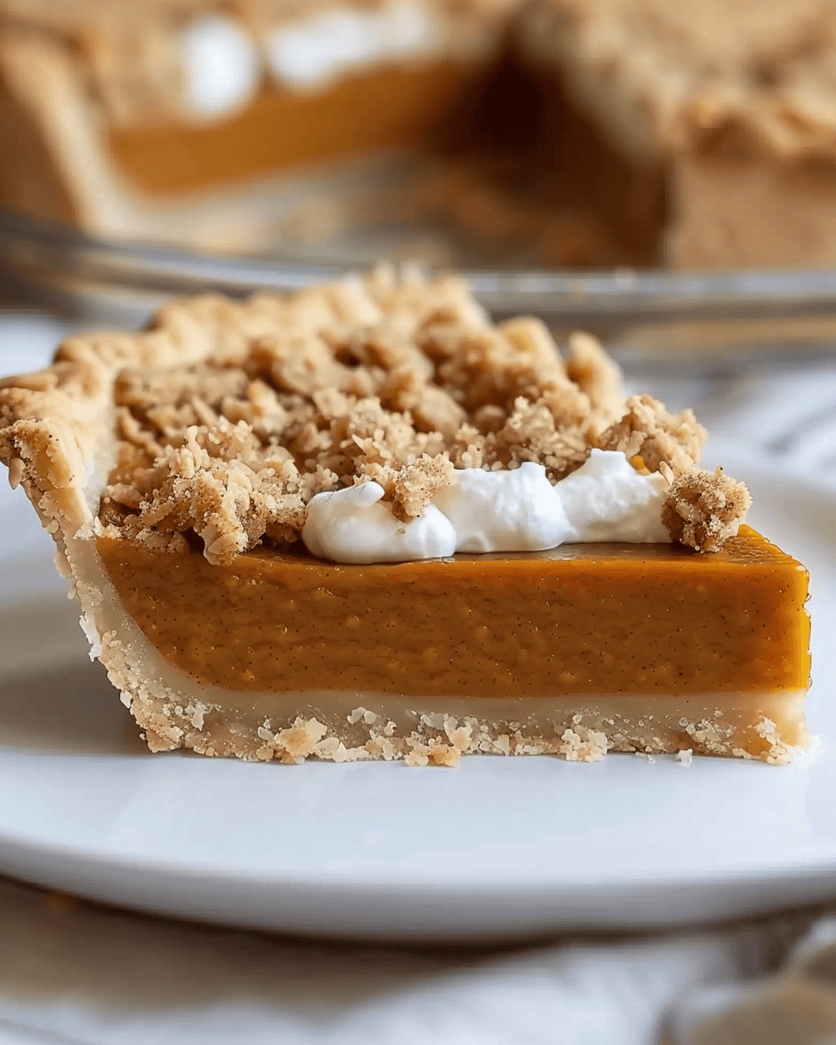 Rustic Pumpkin Pie Crisp Recipe