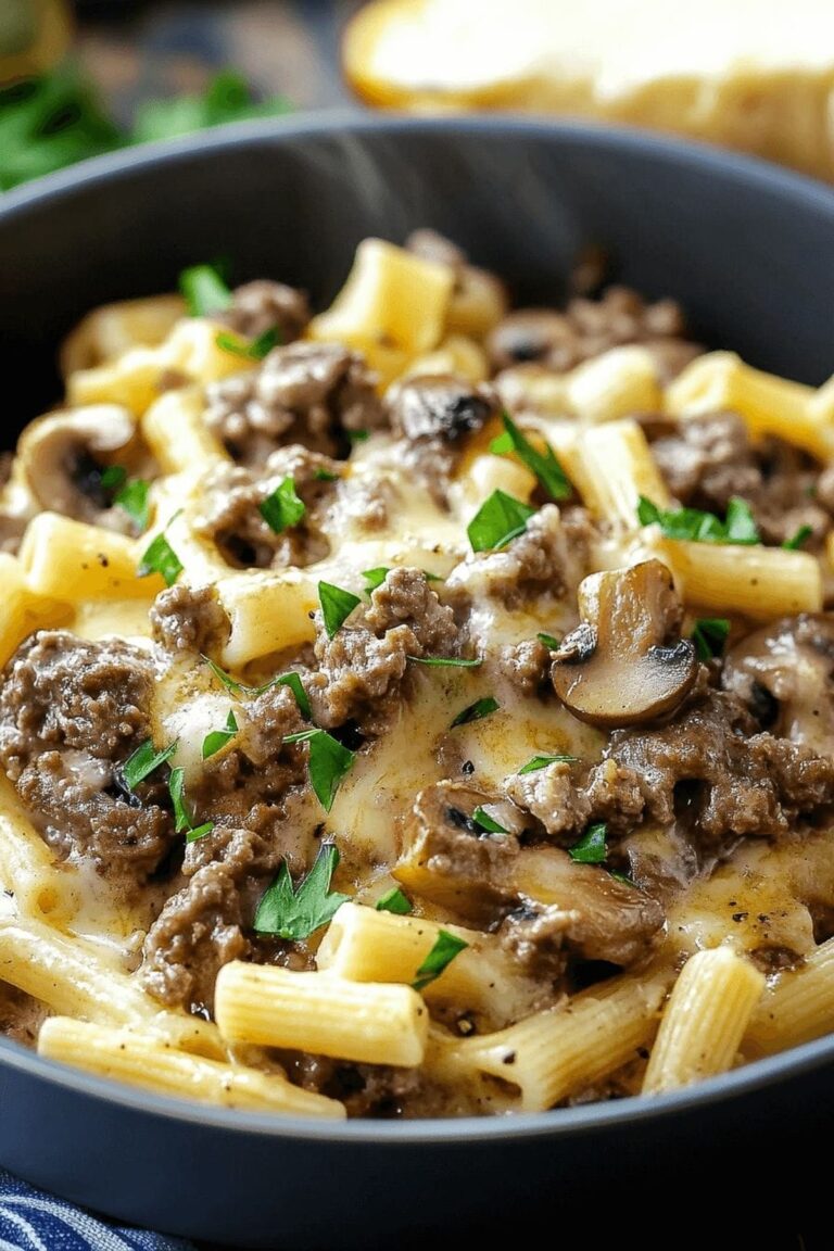Philly Cheesesteak Pasta Recipe