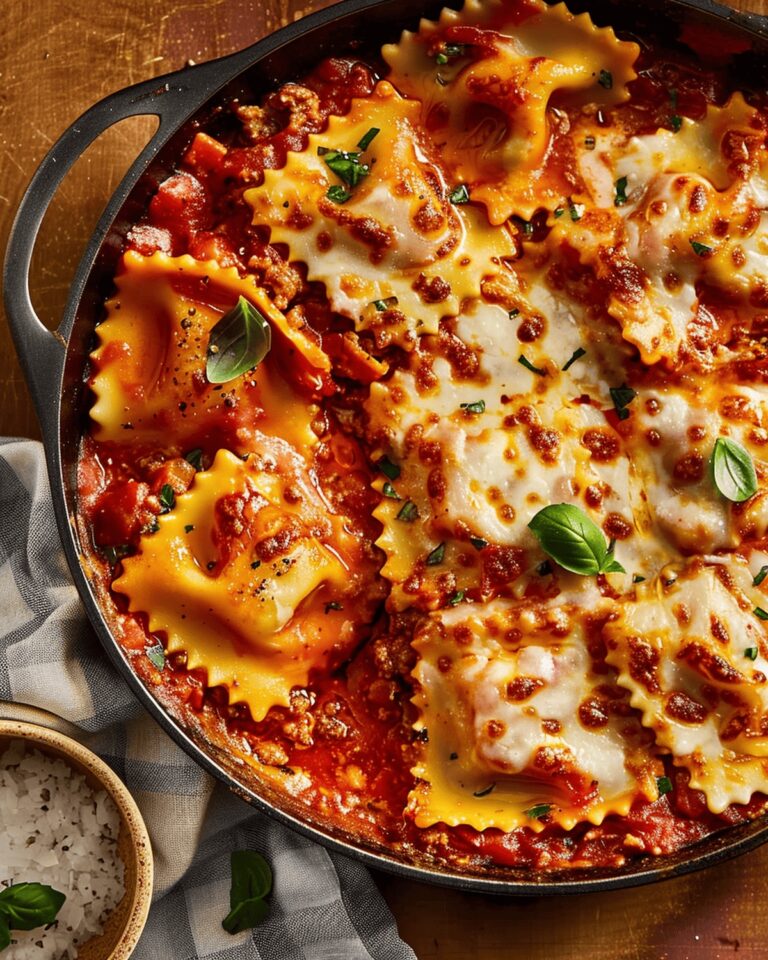 Creamy Ravioli Lasagna Recipe