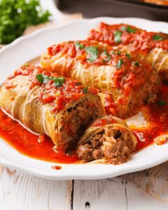 Hearty Cabbage Rolls Recipe