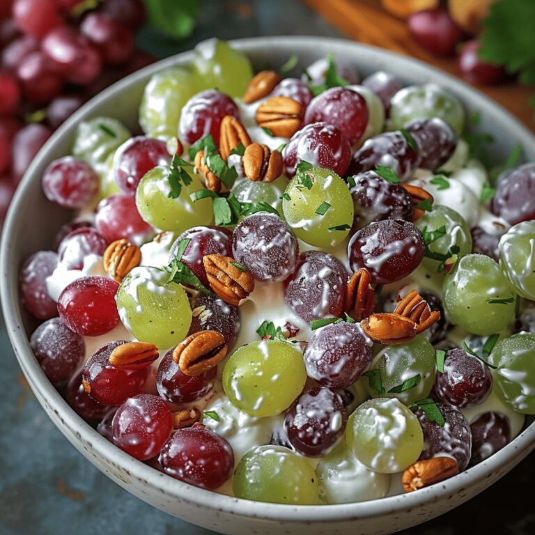 Creamy Grape Salad Recipe