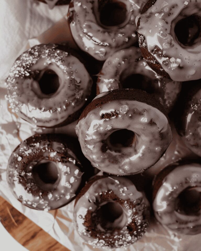Decadent Chocolate Cake Doughnuts Recipe