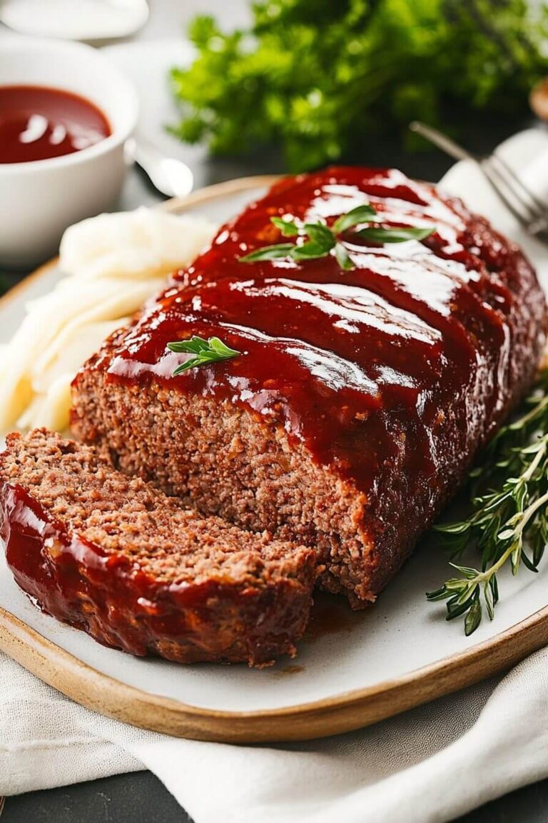 Old Fashioned Mommas Meatloaf Recipe