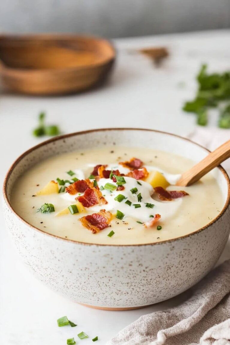 Creamy Baked Potato Soup Recipe