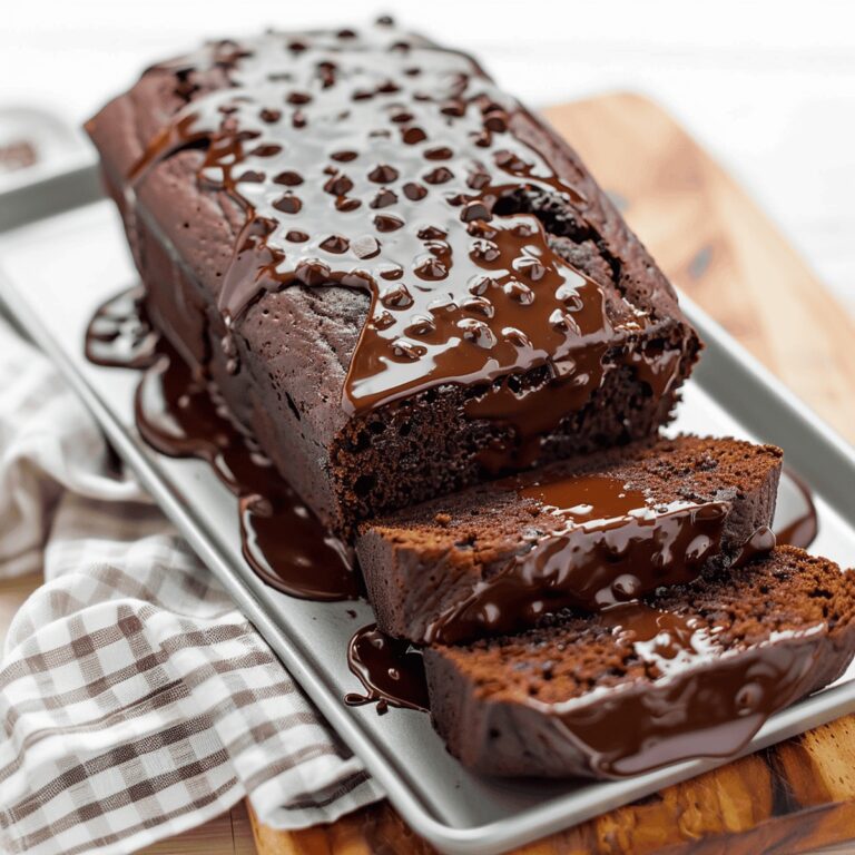 Decadent Brownie Bread Recipe