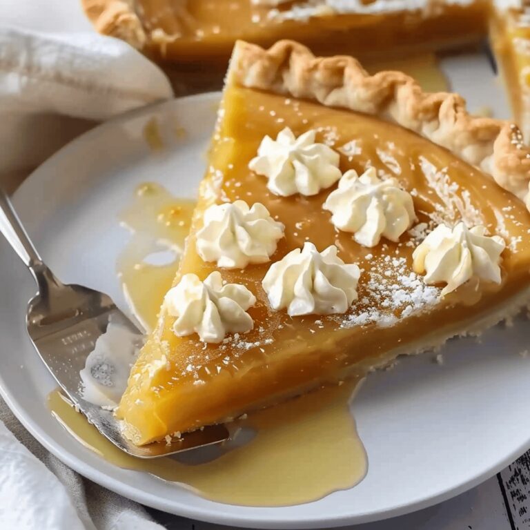 Irresistible Honey Pie Recipe