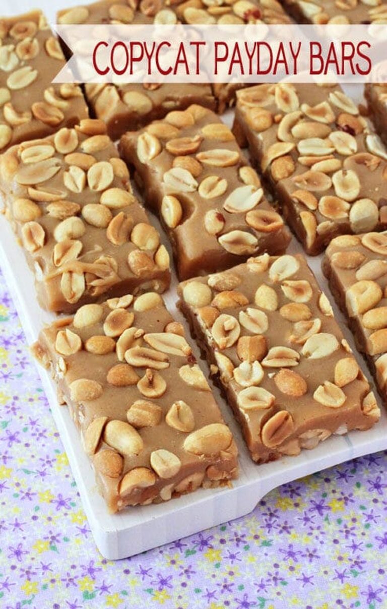 Copycat Payday Candy Bars Recipe
