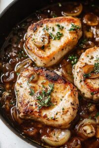 French Onion Pork Chops Recipe