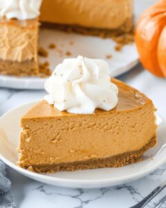 Creamy Pumpkin Cheesecake Recipe