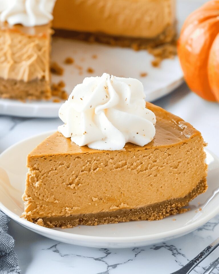 Creamy Pumpkin Cheesecake Recipe